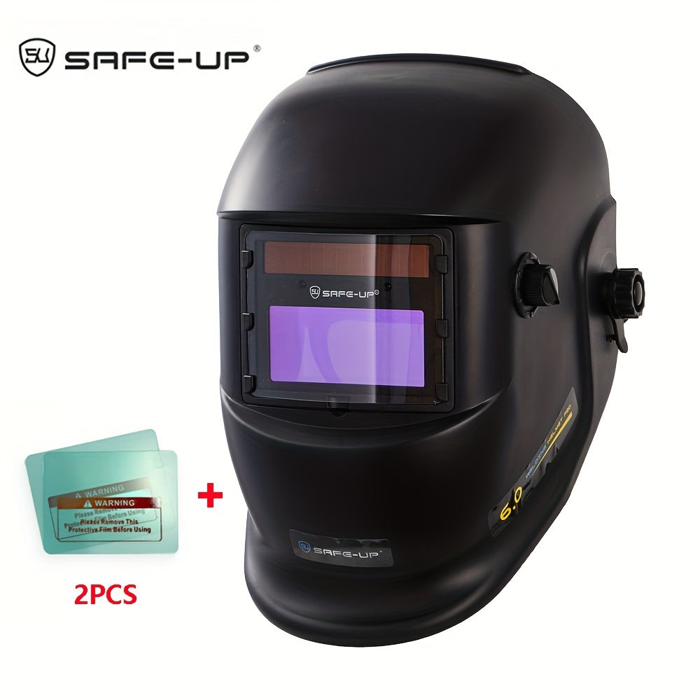 Casco de Soldadura Auto-Oscurecimiento SAFE-UP | Visor 93x43mm.
