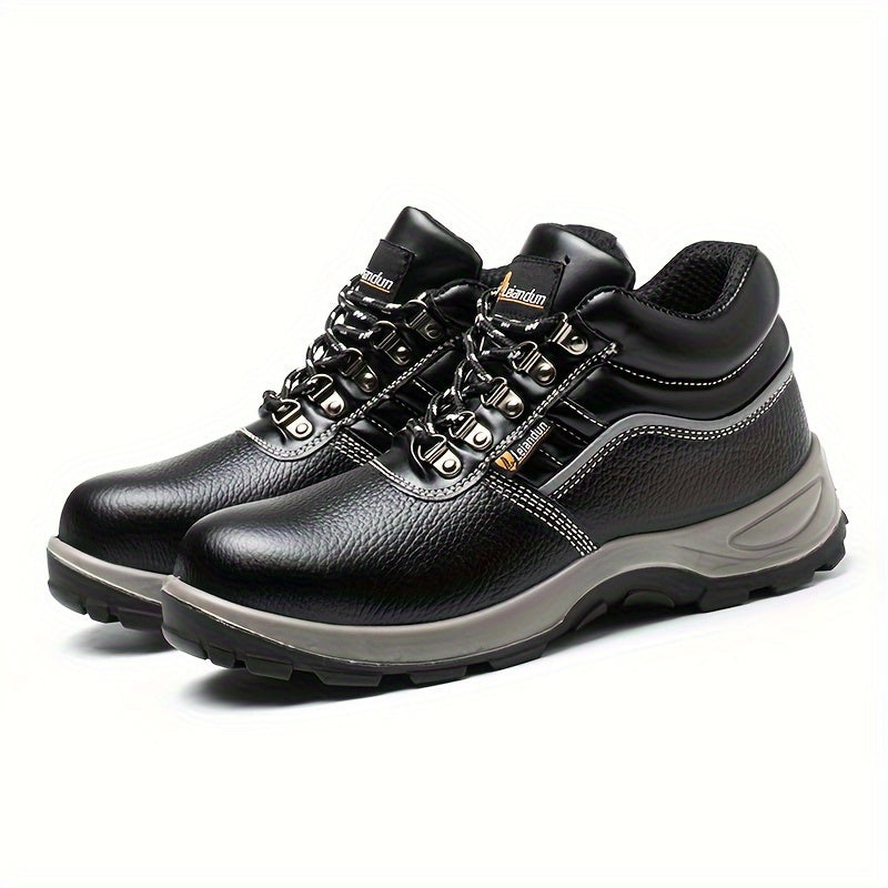 Botas Heavy-Duty Puntera y Plantilla de Acero | Anti-Perforación y Minería.