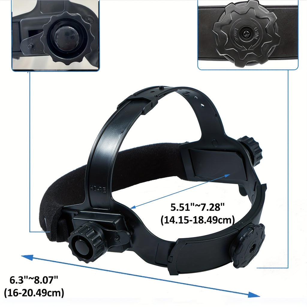 Casco de Soldadura Auto-Oscurecimiento SAFE-UP | Visor 93x43mm.