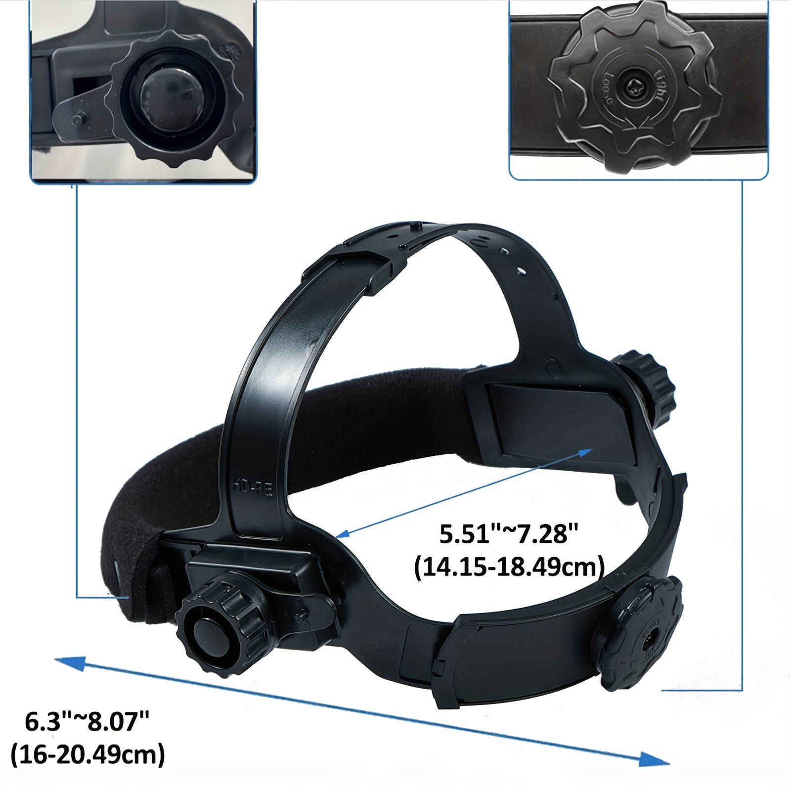 Casco de Soldadura Auto-Oscurecimiento SAFE-UP | Visor 93x43mm.