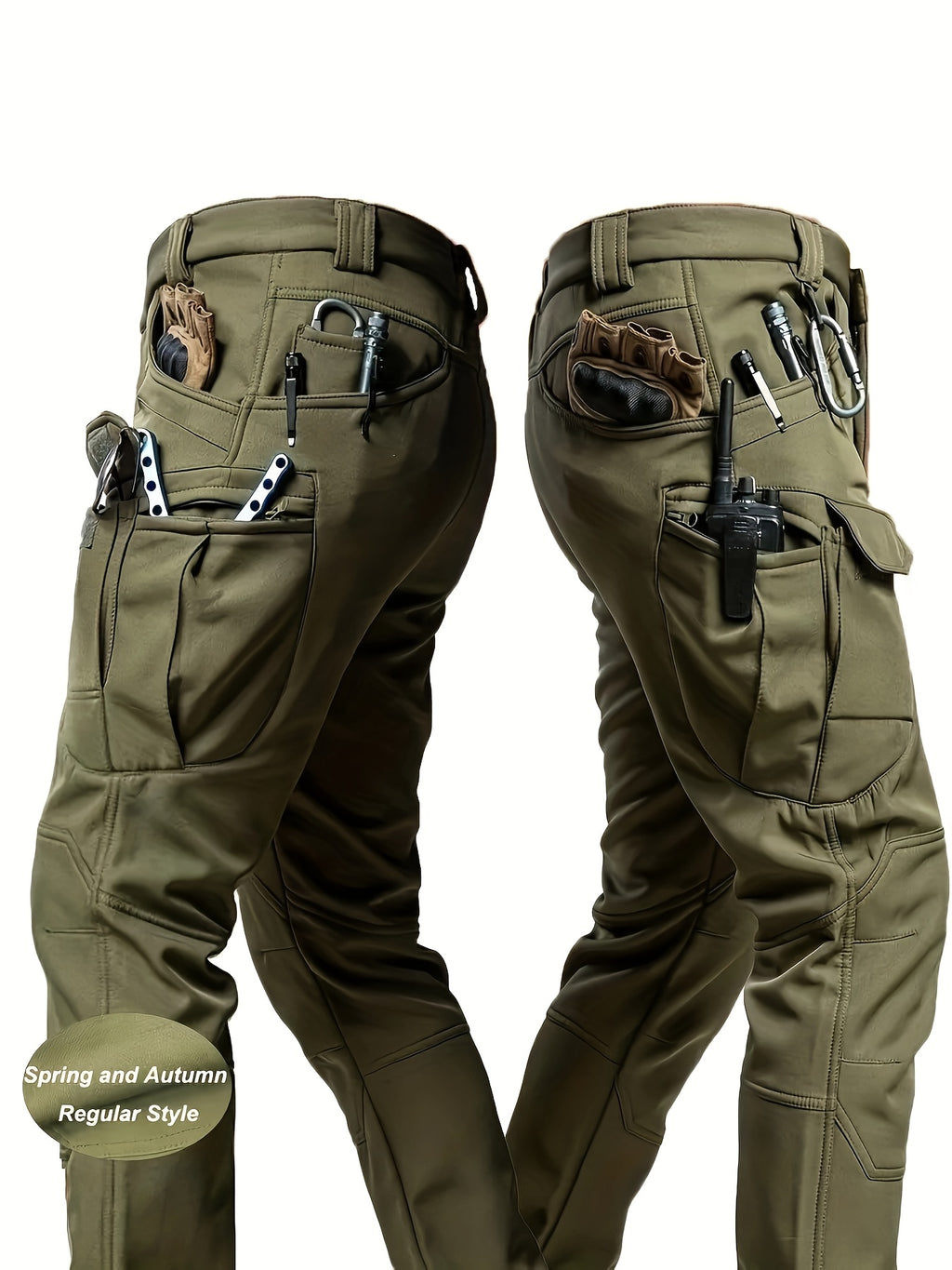 Pantalón Táctico Multibolsillos para Hombre | Uso Outdoor y Trabajo.