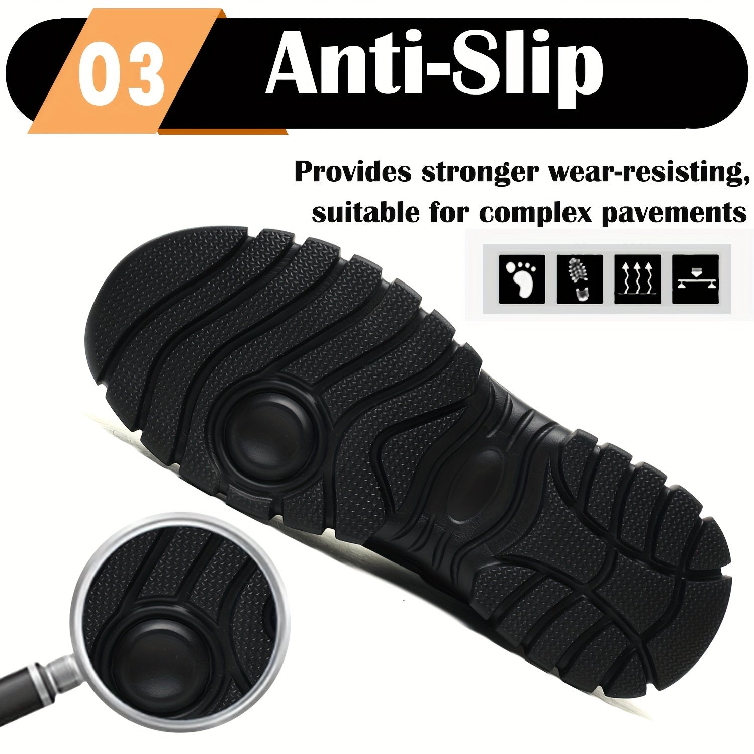 Botas de Trabajo High-Top MANDYQ | Puntera de Acero y Botón Automático.