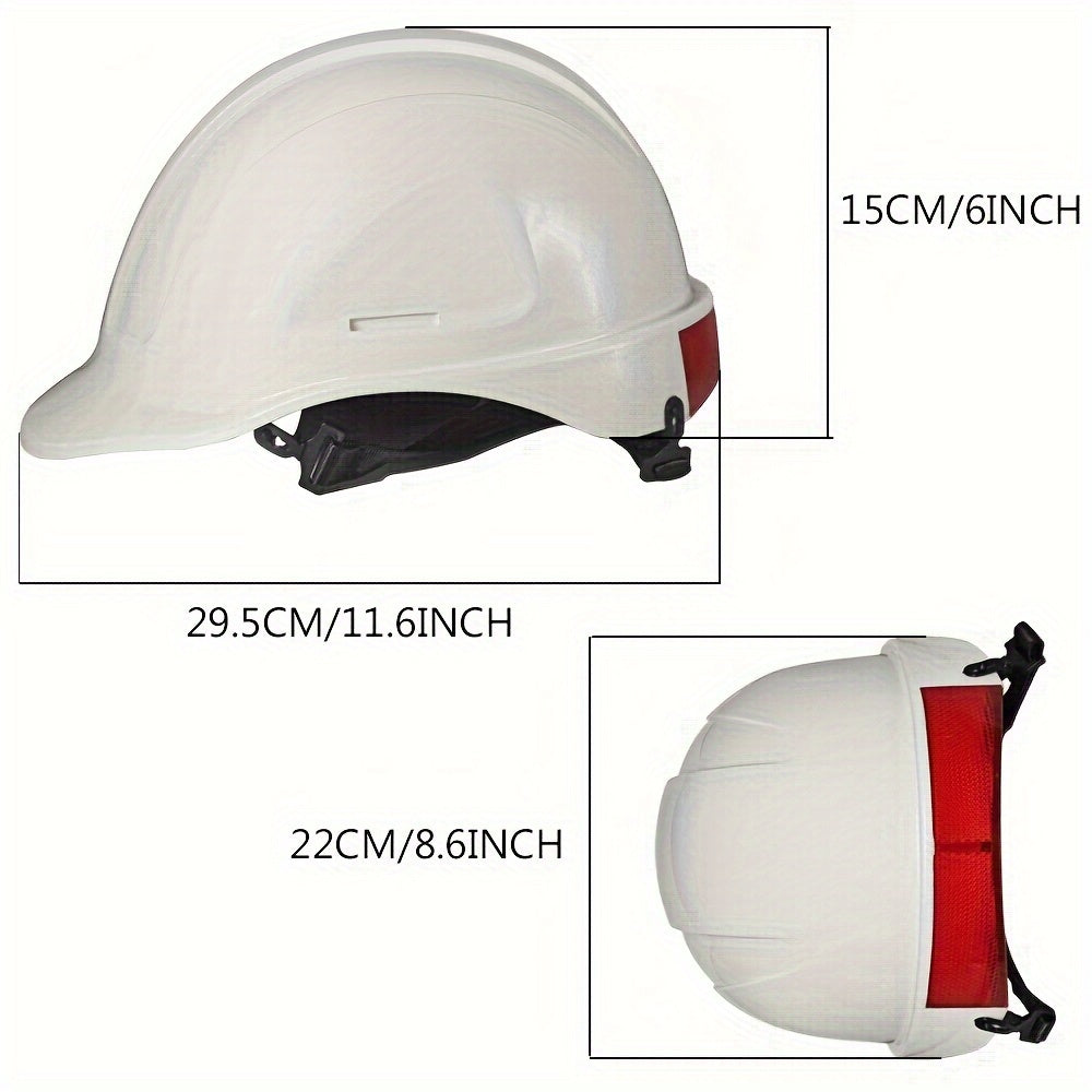 Casco de Seguridad ABS Reflectante SAFETREE | Ligero y Ajustable.