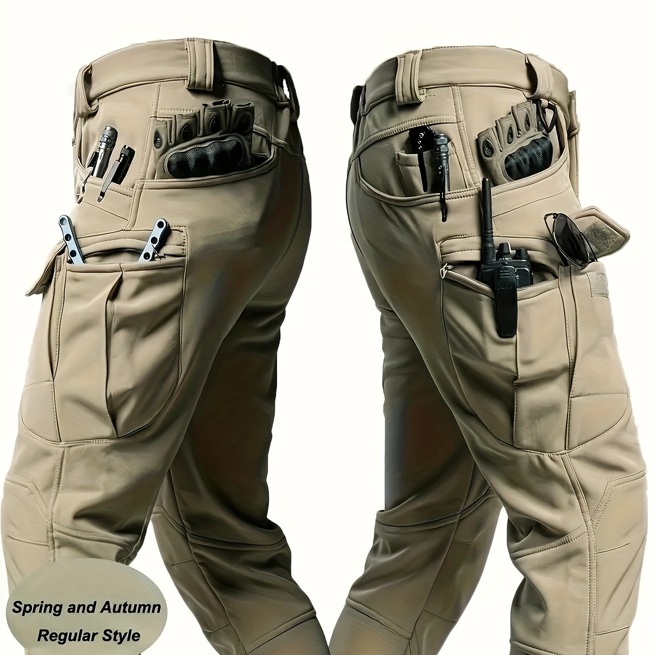 Pantalón Táctico Multibolsillos para Hombre | Uso Outdoor y Trabajo.