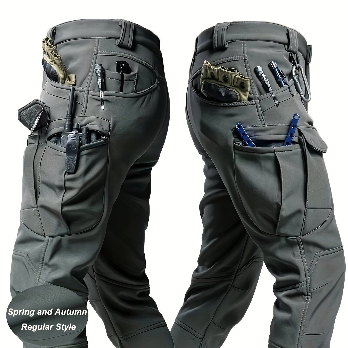 Pantalón Táctico Multibolsillos para Hombre | Uso Outdoor y Trabajo.
