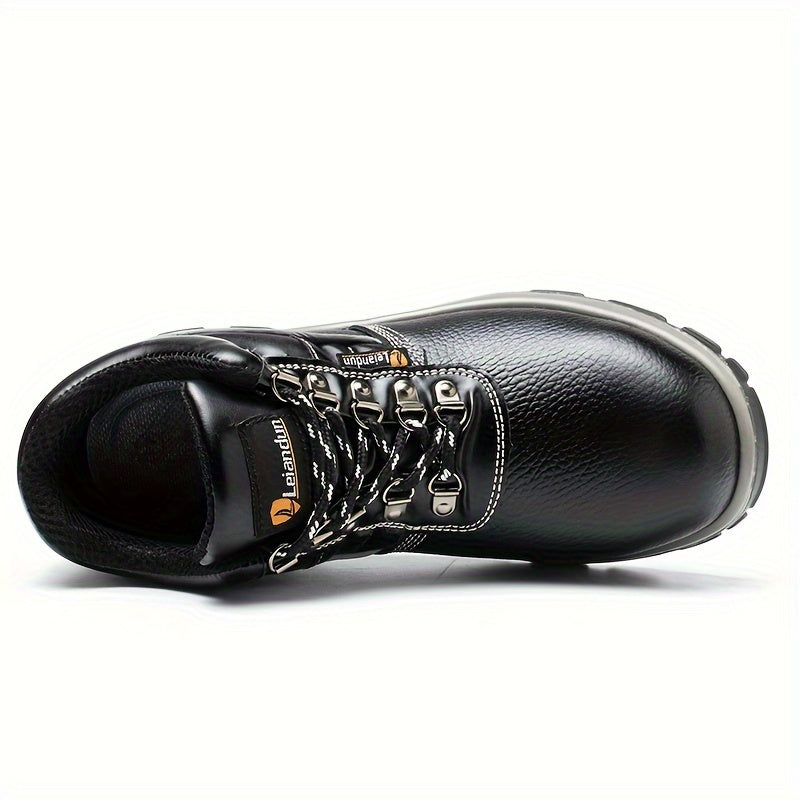 Botas Heavy-Duty Puntera y Plantilla de Acero | Anti-Perforación y Minería.