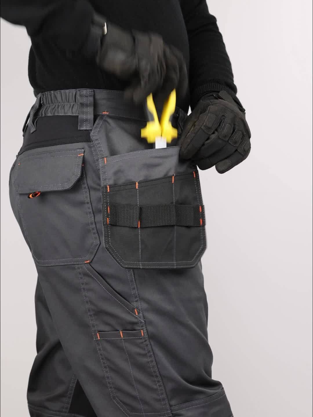 Pantalón Táctico de Trabajo con Soporte para Rodilleras | Cargo All-Season.