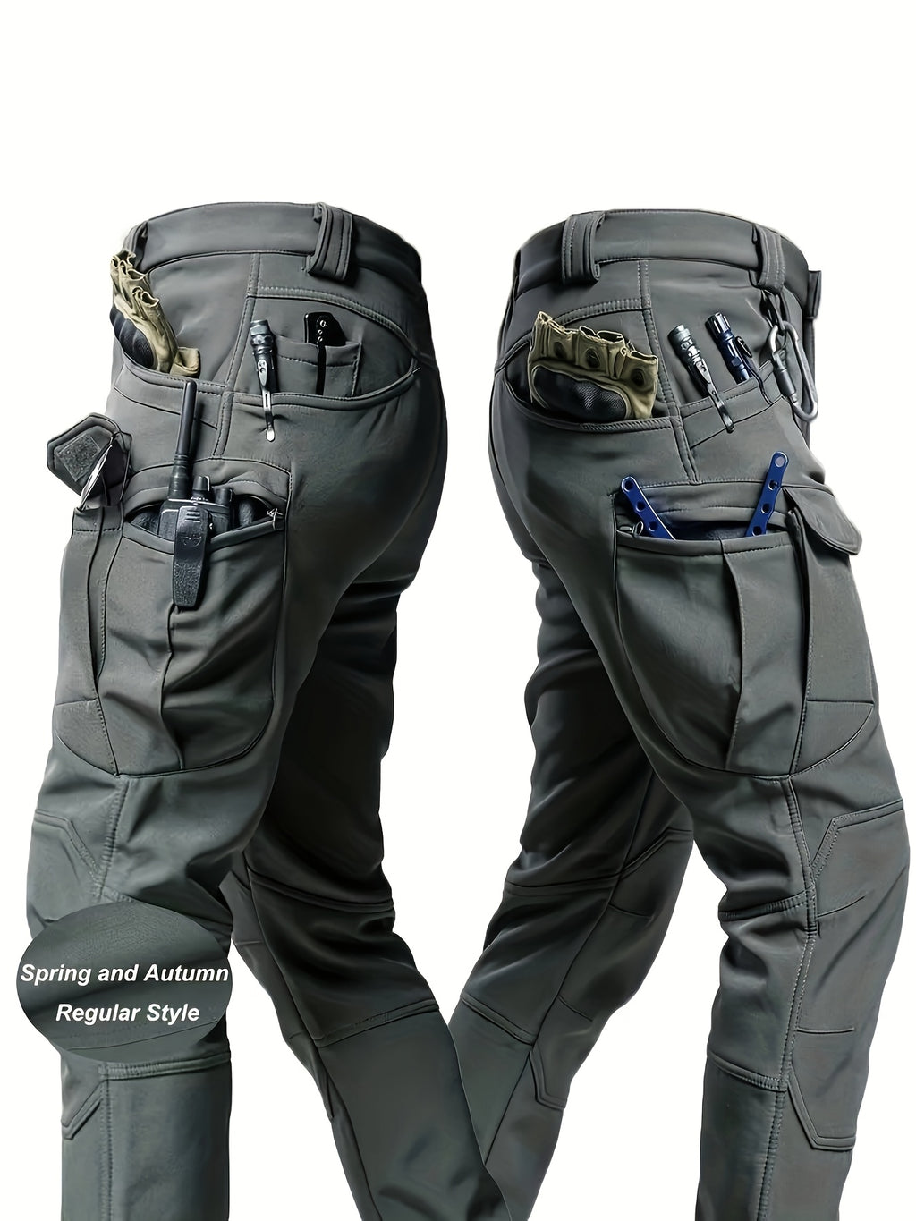 Pantalón Táctico Multibolsillos para Hombre | Uso Outdoor y Trabajo.