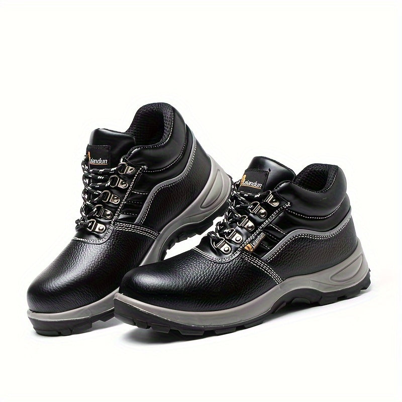 Botas Heavy-Duty Puntera y Plantilla de Acero | Anti-Perforación y Minería.