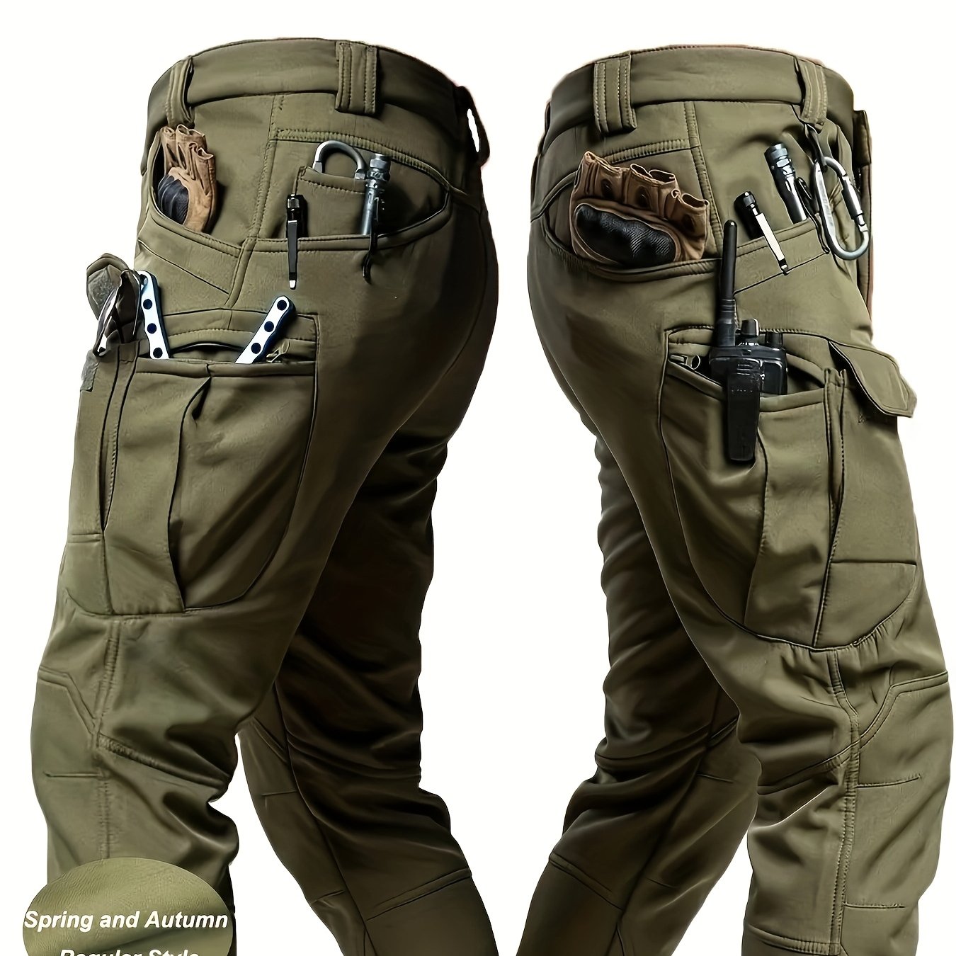 Pantalón Táctico Multibolsillos para Hombre | Uso Outdoor y Trabajo.
