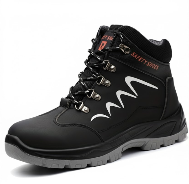 Botas de Seguridad Universal Heavy-Duty: Puntera de Acero, Antipunción, Antigolpes y Suela Antideslizante.