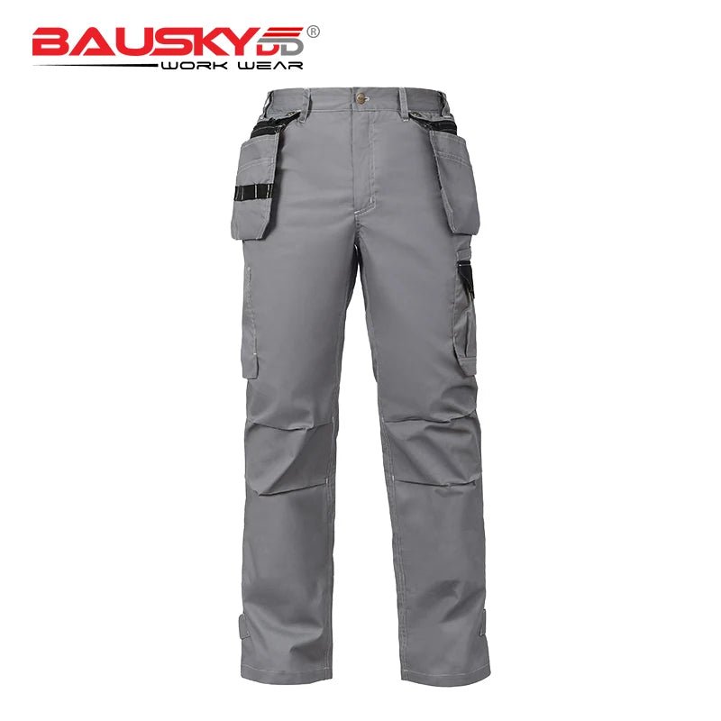 Pantalón de Trabajo de Alta Calidad para Hombre – Multi Bolsillos, Ideal para Artesanos, Mecánicos y Taller (Workwear).