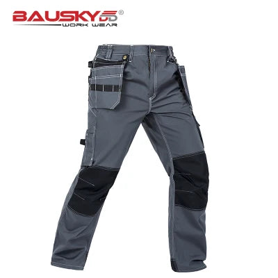 Pantalón de Trabajo de Alta Calidad para Hombre – Multi Bolsillos, Ideal para Artesanos, Mecánicos y Taller (Workwear).