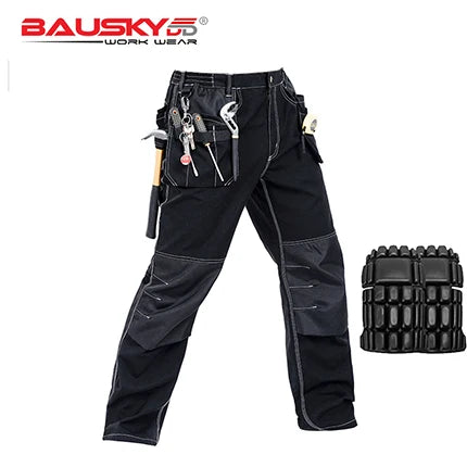 Pantalón de Trabajo de Alta Calidad para Hombre – Multi Bolsillos, Ideal para Artesanos, Mecánicos y Taller (Workwear).