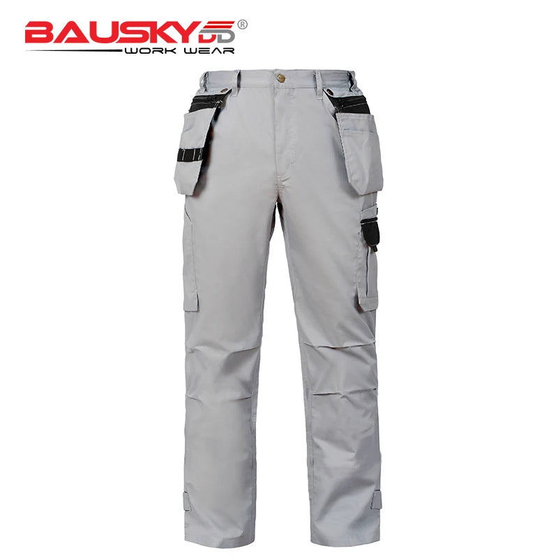 Pantalón de Trabajo de Alta Calidad para Hombre – Multi Bolsillos, Ideal para Artesanos, Mecánicos y Taller (Workwear).