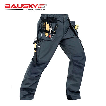 Pantalón de Trabajo de Alta Calidad para Hombre – Multi Bolsillos, Ideal para Artesanos, Mecánicos y Taller (Workwear).