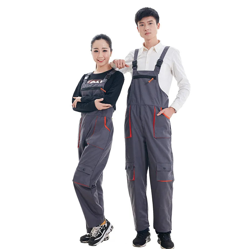 Mono de Trabajo  – Uniforme de Taller, Reparación de Autos y Soldadura (Tallas Grandes Disponibles).