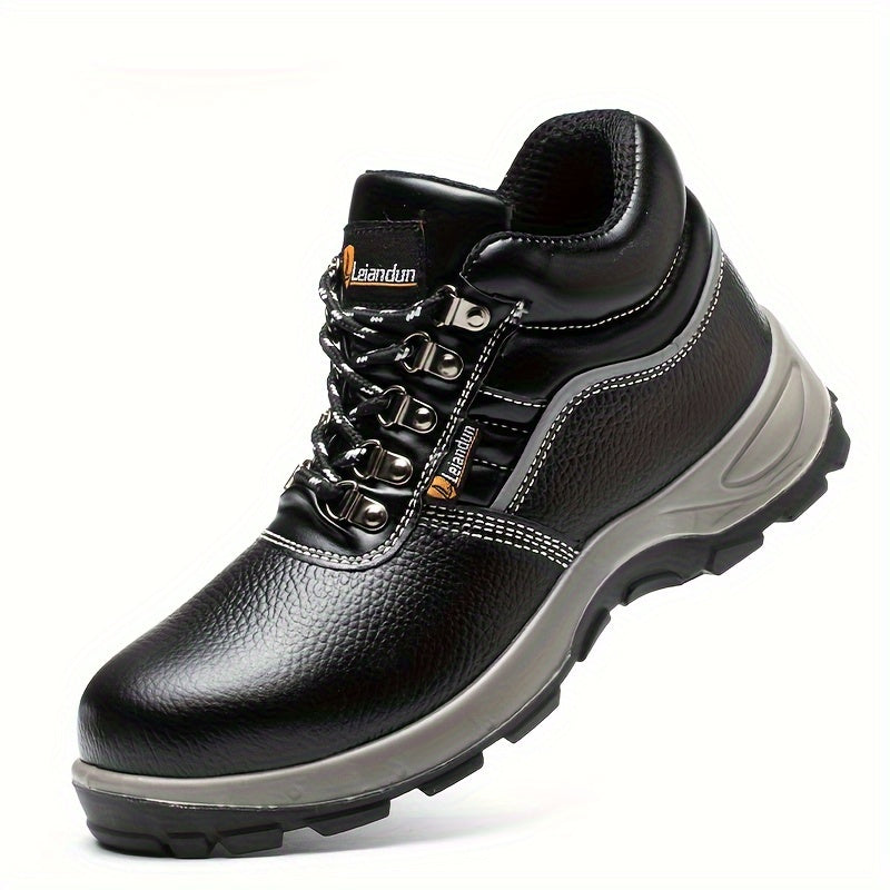 Botas Heavy-Duty Puntera y Plantilla de Acero | Anti-Perforación y Minería.