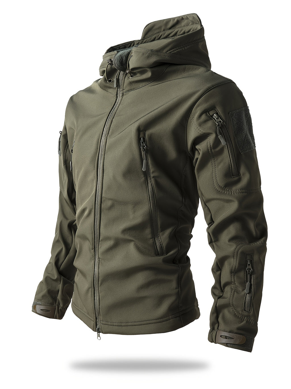 Chaqueta Softshell Reforzada para Hombre | Cortavientos y Capucha.