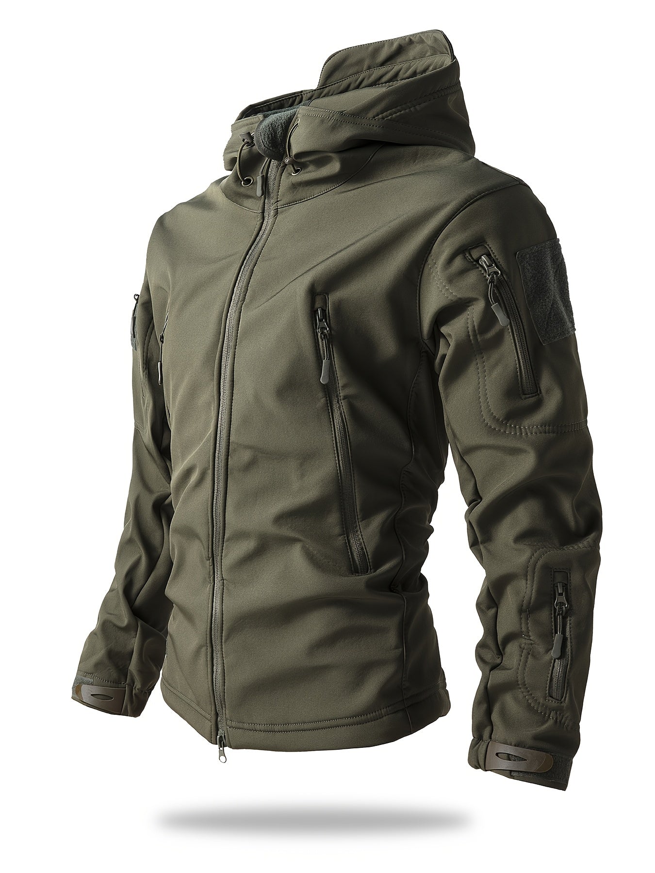 Chaqueta Softshell Reforzada para Hombre | Cortavientos y Capucha.