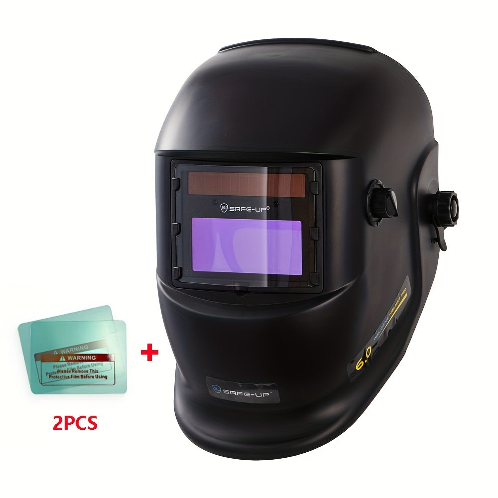 Casco de Soldadura Auto-Oscurecimiento SAFE-UP | Visor 93x43mm.