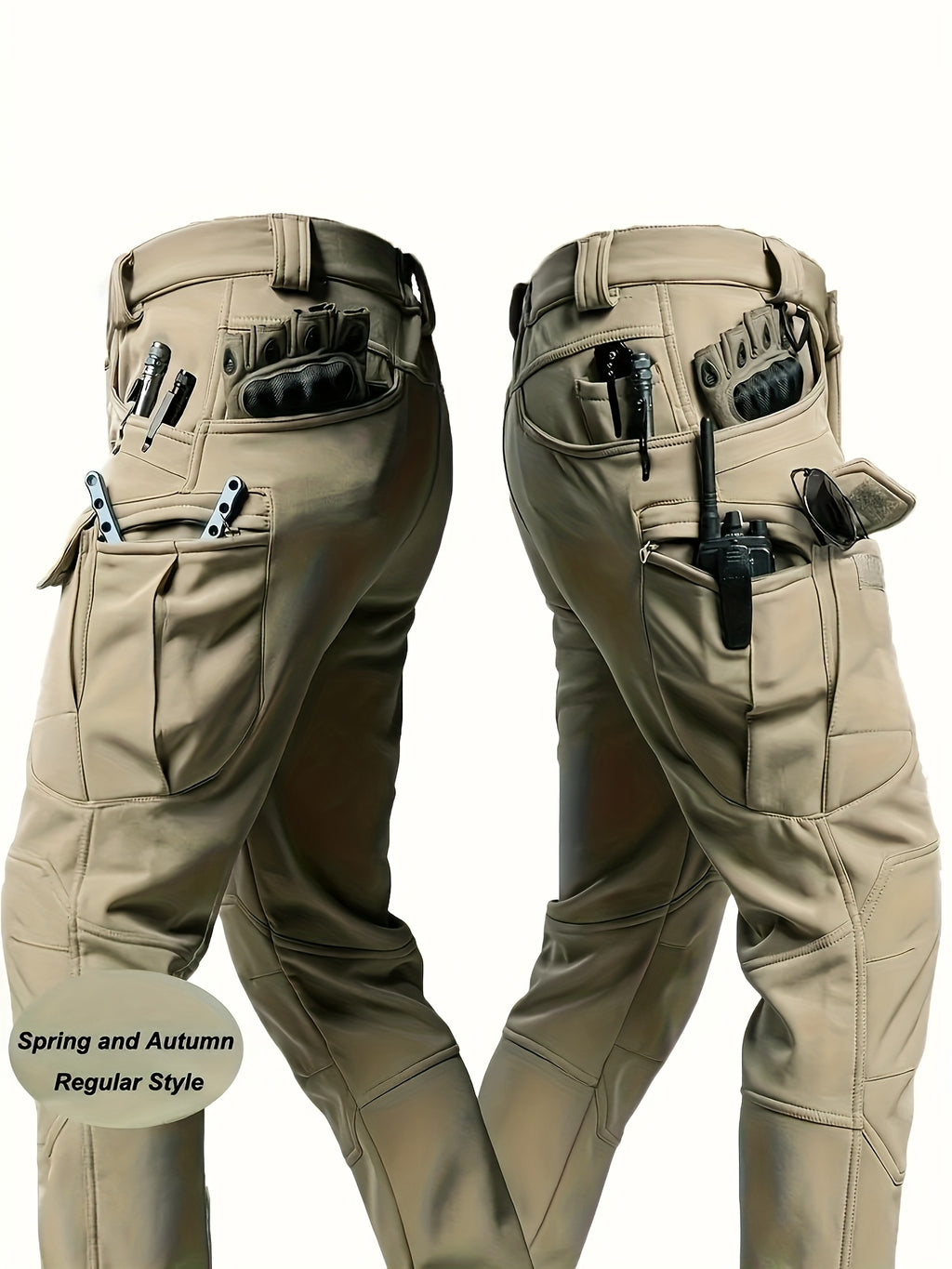 Pantalón Táctico Multibolsillos para Hombre | Uso Outdoor y Trabajo.